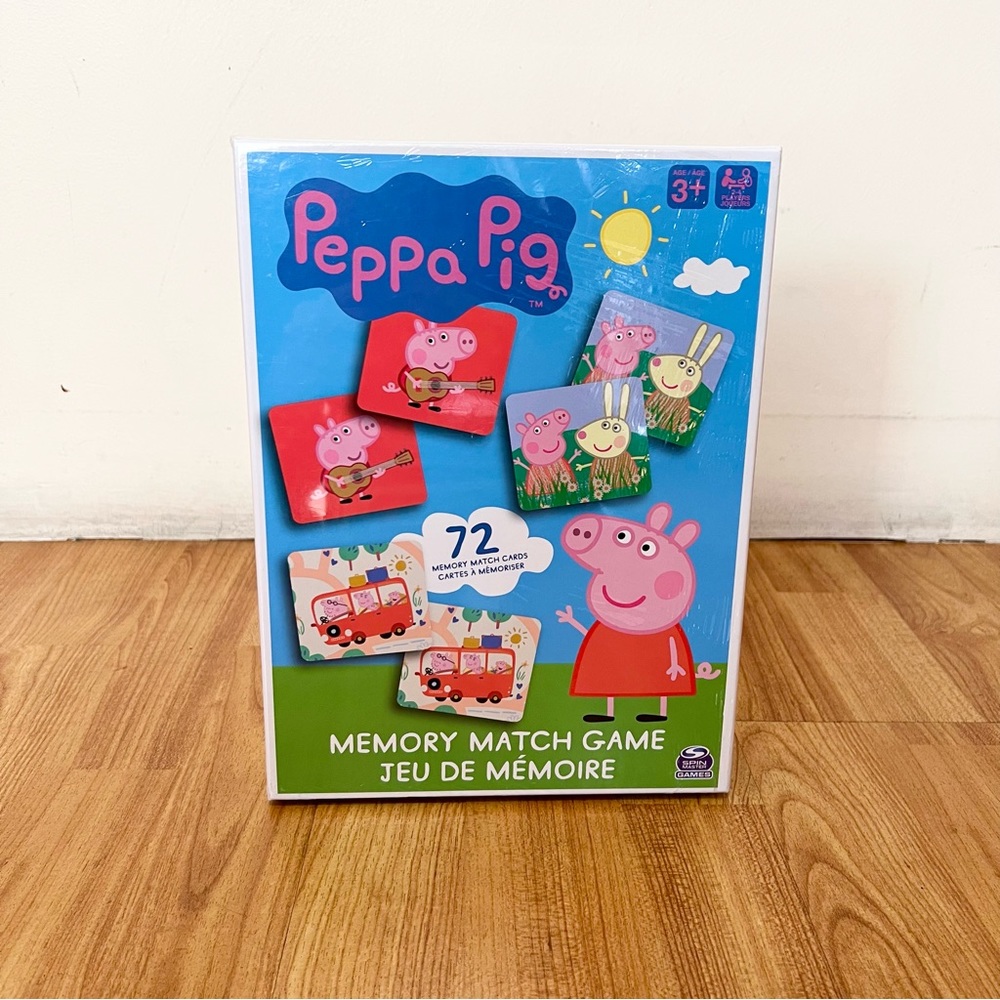 Peppa Pig 72-Piece Match Game - Kid's Educational Game